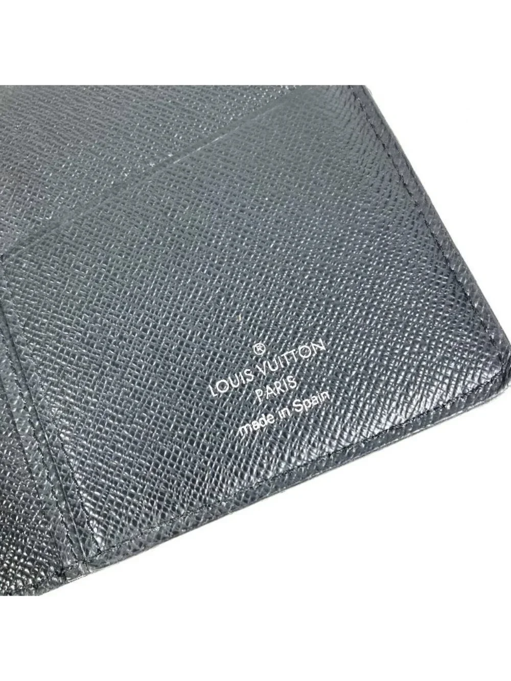 Louis Vuitton Wallet Portefeuille Brazza Epi Leather Noir Black